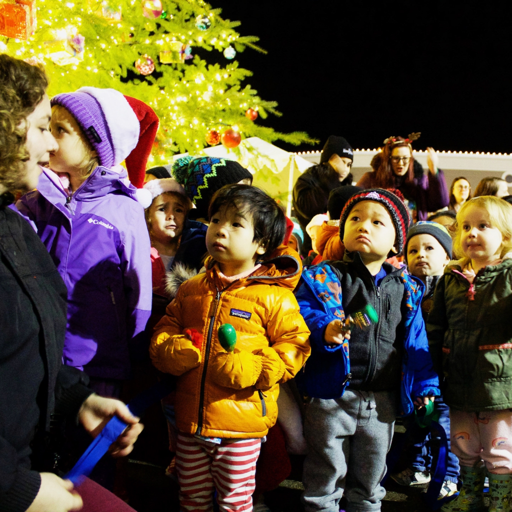 bethany village tree lighting and holiday market